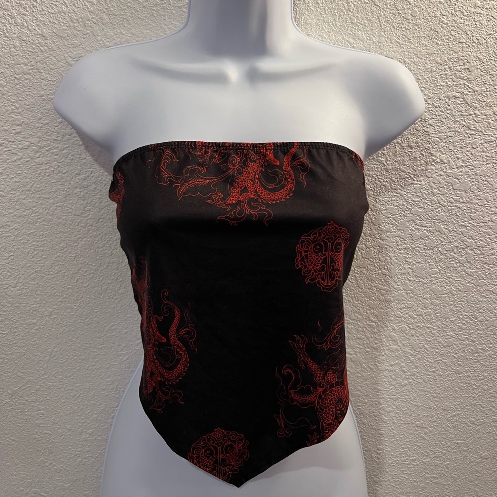 black tube top